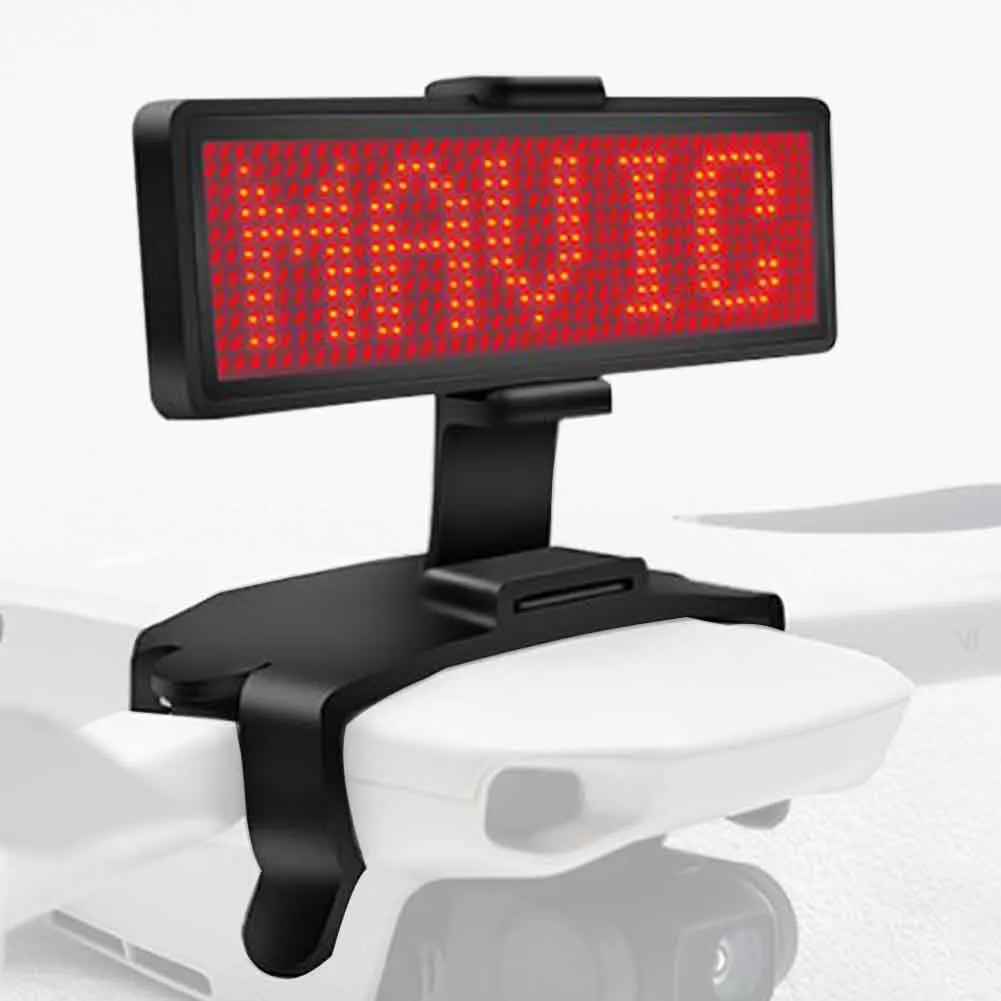 

Advertising ABS LED Display Screen Outdoor Drone Accessory Graphic With Holder Mount Portable DIY Lightweight For DJI Mavic Mini