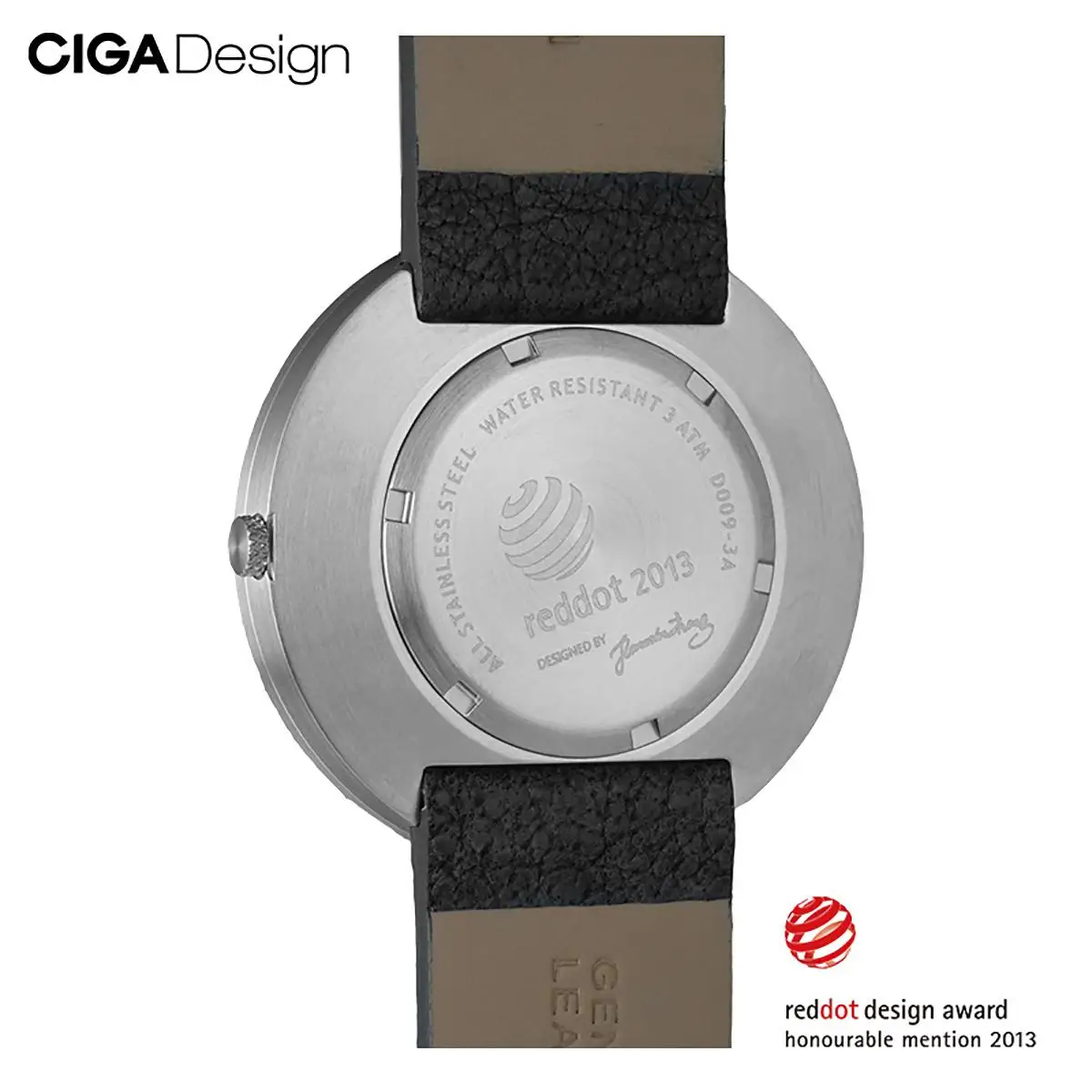 CIGA дизайн Топ Дизайн CIGA часы CIGA кварцевые часы простые кварцевые часы стальной ремень красный горошек дизайн награда часы для мужчин студентов
