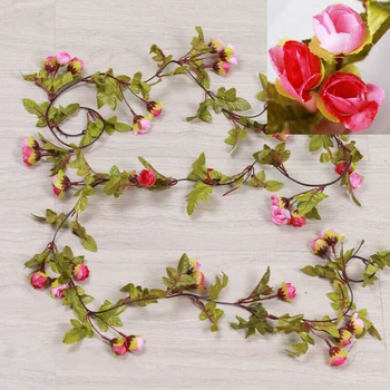

2.2MLED Artificial Rose Flower Fairy String Lights Home Party Wedding Decor Lamp Low Power Consumption
