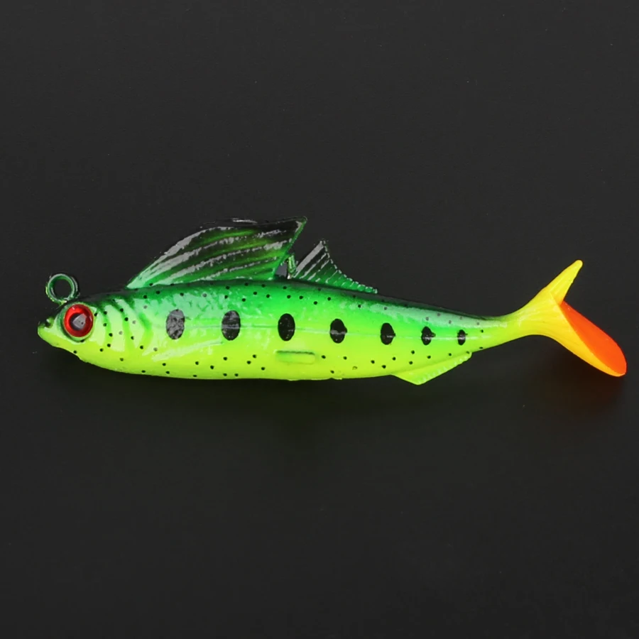 ARDEA soft lure with jig head soft plastic lure 85mm 11.6g lead lure soft tail lure soft lure perch lure