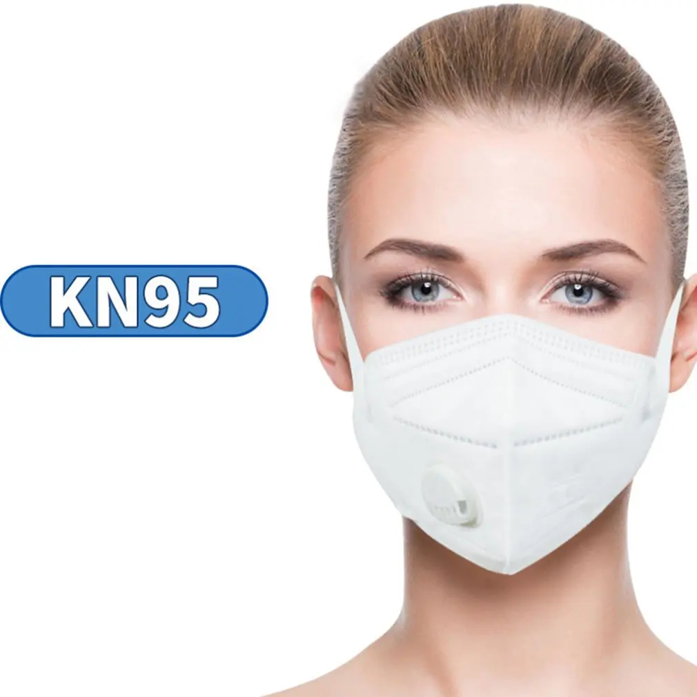 

KN95 Face Mask with Respirator Valve Anti-fog Dust Respirator Protective Reusable N95 Masks Cotton ffp2 ffp3 Dust Mask