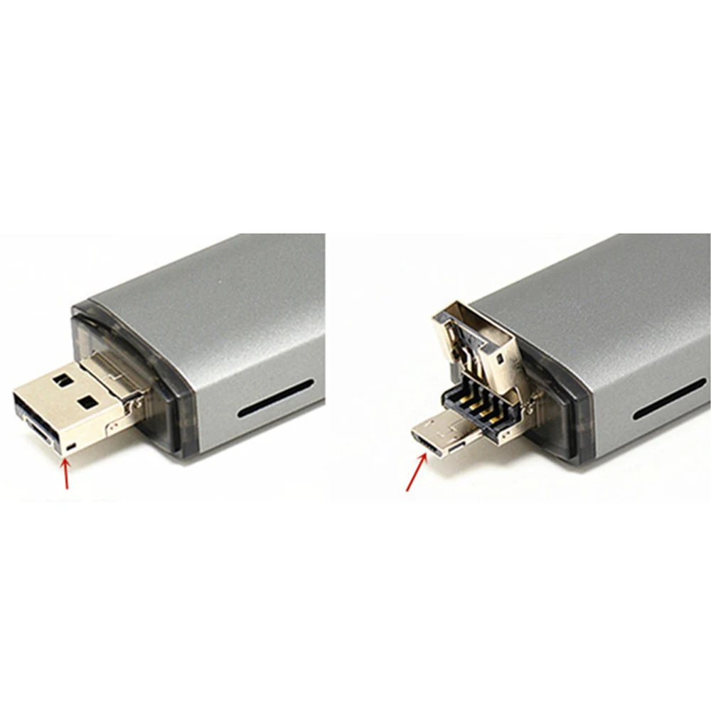 Новый 6-в-1 Тип C OTG кард-ридер с флеш-накопитель USB с гнездовым Интерфейс для ПК USB 3,0 чтения TF слот для карт памяти для устройства чтения sd-карт