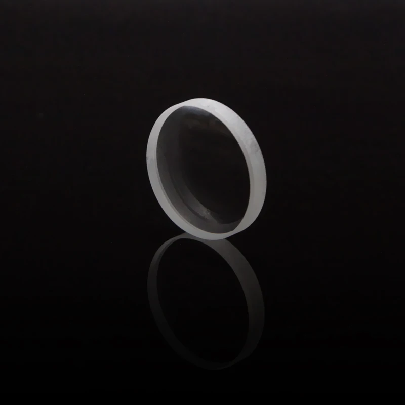 

Plano-convex lens D25.4mm calcium fluoride material pure white glass high precision focusing material