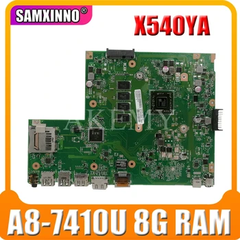 

Akemy For Asus GM X540YA Laotop Mainboard X540Y X540YA D540Y R540Y Motherboard W/ A8-7410U CPU 8G RAM