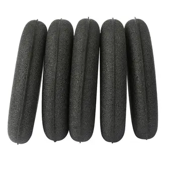 

Black Polishing Sponges Replacement Washable Round Crimping Waxing Microfiber