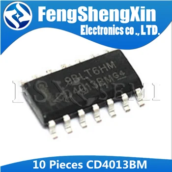 

10pcs/lot New CD4013BM HEF4013BT SOP14 HEF4013 SOP HCF4013 SMD Logic - trigger IC