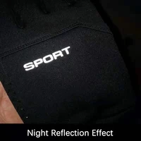 Waterproof Winter Gloves Men Women Cycling Large Size Touch Screen Motorcycle Anti-Skid Reflective Warm Fleece Ski Sports Gloves 2