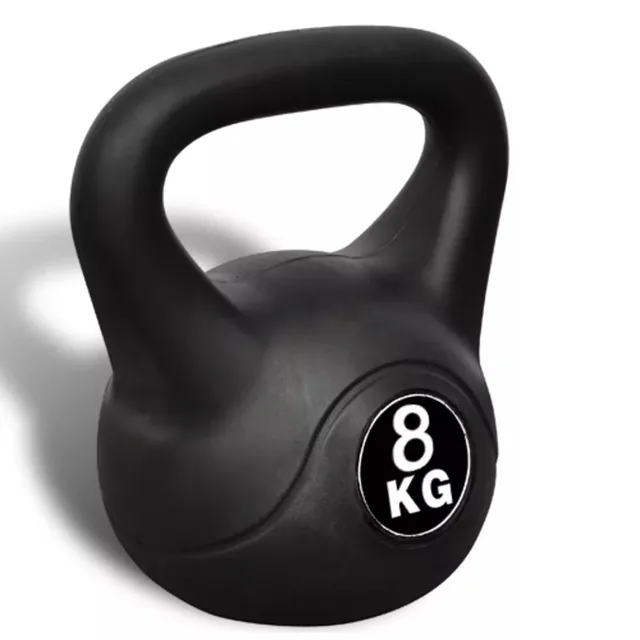 Vidaxl 8Kg Kettlebell Beton Halter Fitness Oefening Body Building Fitness  Apparatuur - AliExpress