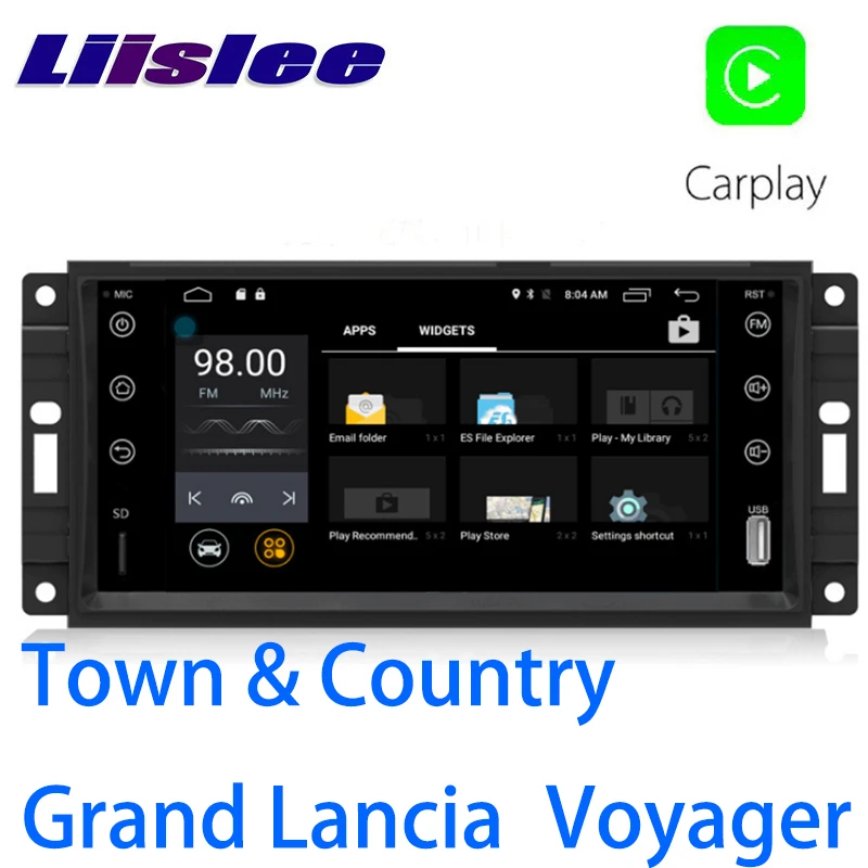 Liislee Car Multimedia Gps Stereo Radio Audio Per Chrysler Town & Country Gran Lancia Voyager Originale Stile Di Navigazione Navi