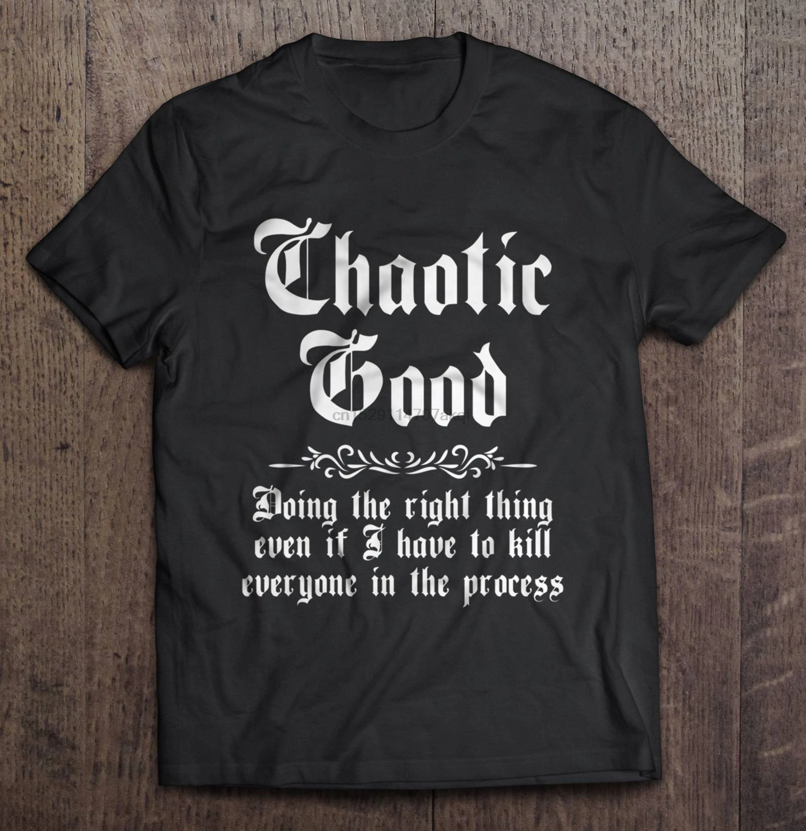 Мужская забавная футболка модная женская Chaotic Good Doing The Right Thing|Футболки| |