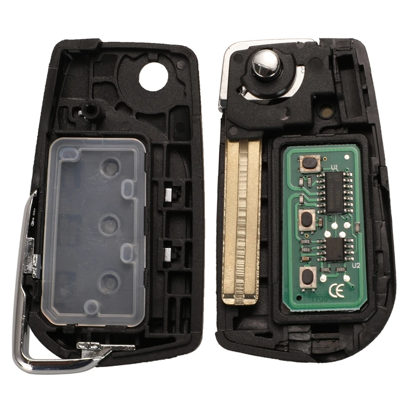 Chiave/Telecomando Per Toyota Corolla Rav4 Levin Camry Reiz Highlander - 315mhz 8a 2/3 Pulsante Di Vibrazione Pieghevole Toyota - H54297aaccf4e40a5a2a032f835c8ab5dy