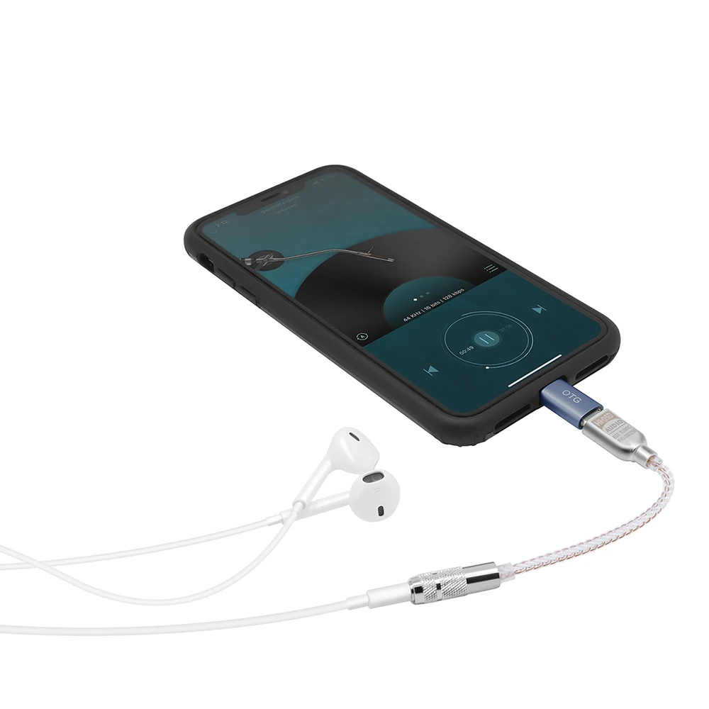 USB C DAC Headphone Adapter Portable 32bit386kHz Hifi DSD600ohm High Resistance Amplifier Type C to 3 5mm Jack Adapter ALC5686