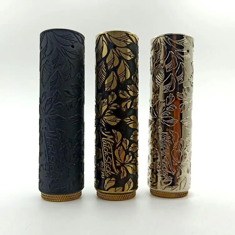 Rogue mod match stick 42pu механический мод 18650 Батарея Латунь 24 мм vape vs THC auren fit goon v1.5 rda|Моды