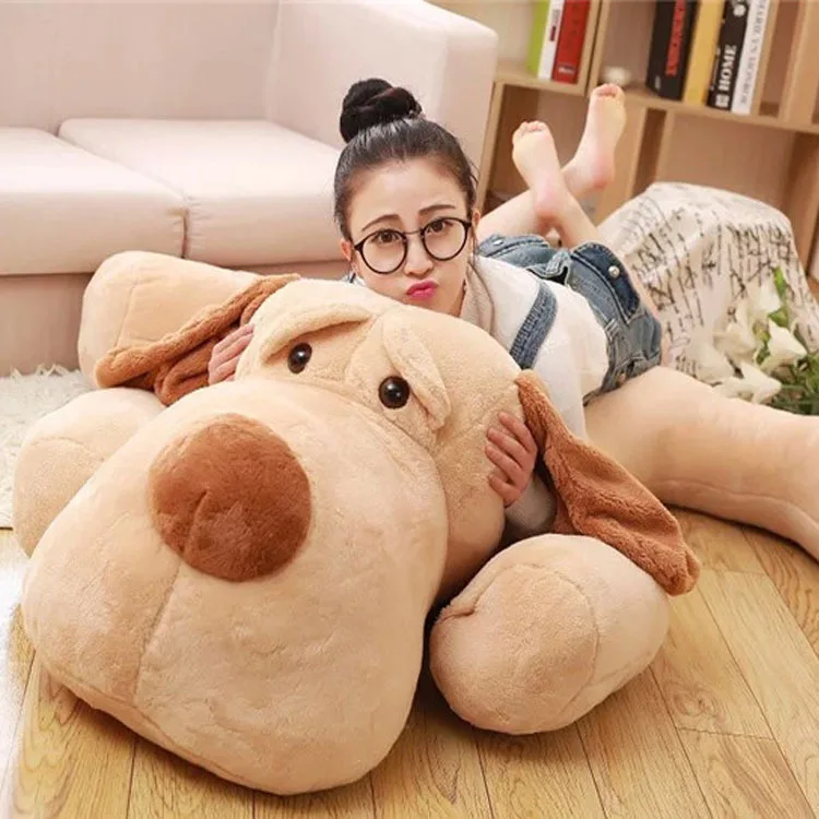 

Plush Toy Dog Doll Sitting Dog Pillow Shar Pei Plato Dog GIRL'S Birthday Gift