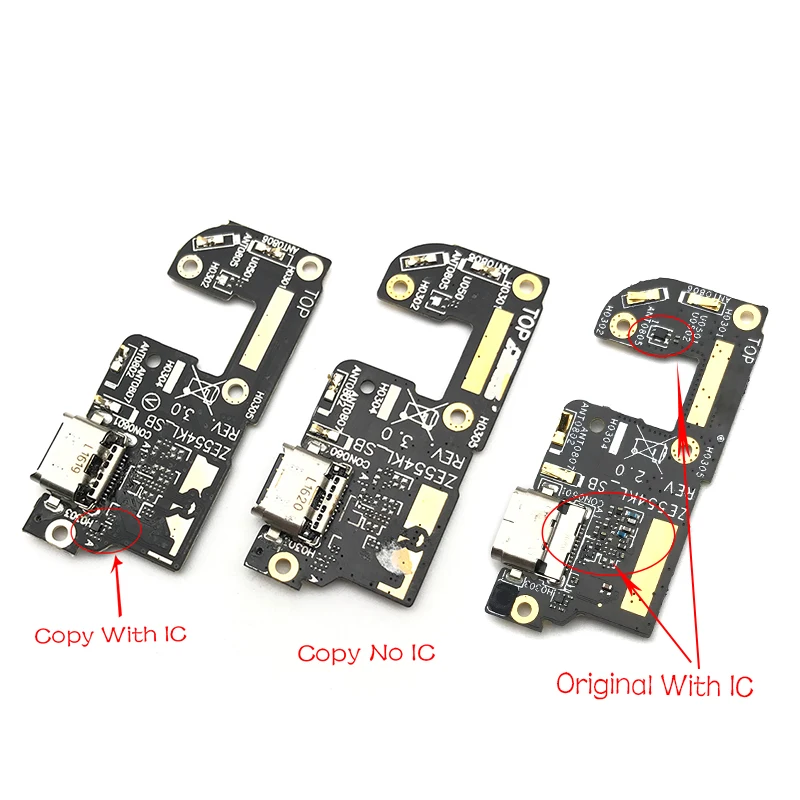 5pcs/lot New USB Power Charging Connector Plug For ASUS Zenfone 4 ZE554KL Dock Port Mic Microphone Flex Cable Board | Мобильные