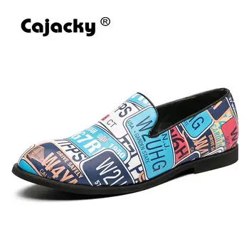 

Cajacky Men Loafers Big Size 38-48 Slip On Men Leisure Shoes Breathable Male Driving Loafers Fashion Mens Smoking Shoes Flats