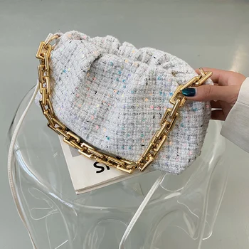 

Hand Bags For Women 2020 Trend Small Crossbody Bags Women's Luxury Branded Chain Shoulder Handbags Ladys Party Clutch