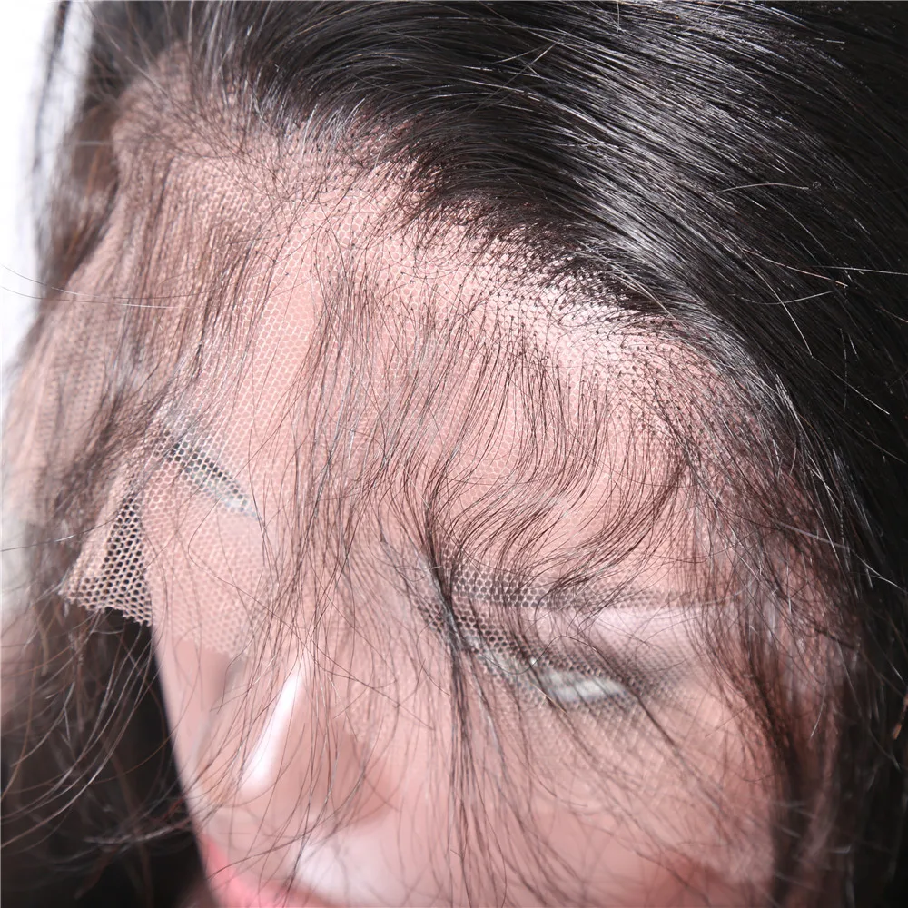 Apliques com cabelo humano