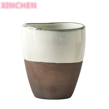 

Vintage Ceramic Mug120ml Japanese Style Breakfast Milk Mugs Office Master Cup Creative Coffee Cup Home Decor Teaware