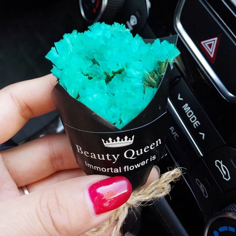 Fashion Car Interior Air Freshener Creative Flower Air Conditioning Outlet Perfume Clips Lovely Ornaments Fragrance