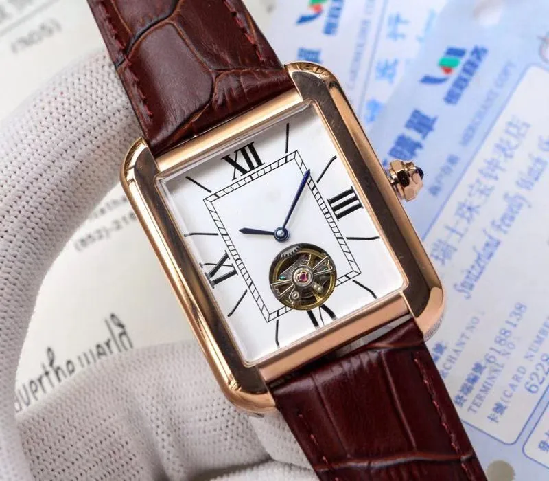 A0829 Mens Watches Top Brand Runway Luxury European Design Automatic Mechanical Watch