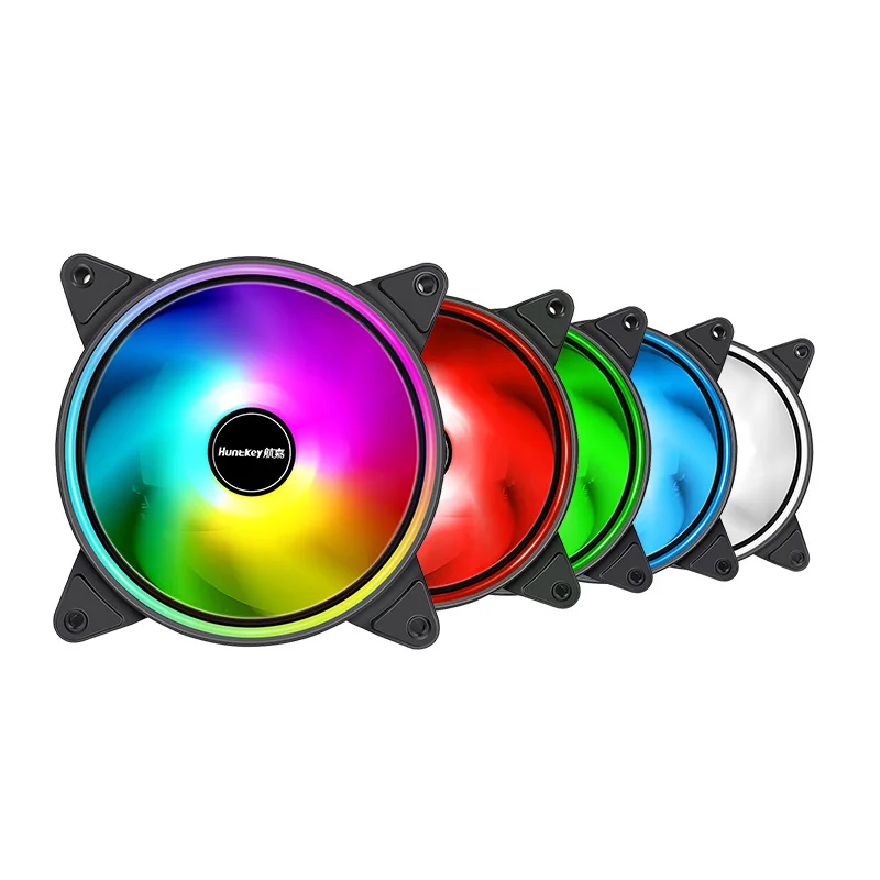 Кулер для ПК Huntkey GX120 prism 12 см с воздушным охлаждением|Кулеры/вентиляторы/системы