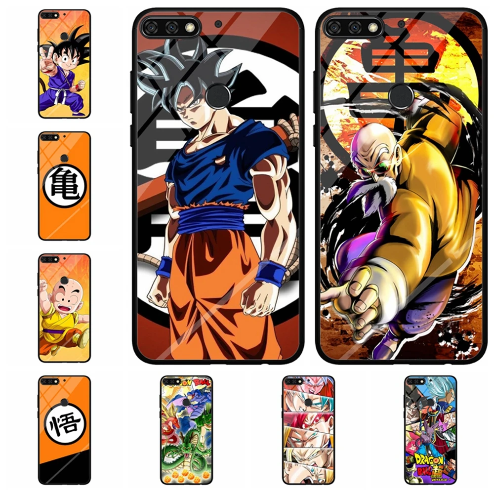 Dragon Ball Z Super Tempered Glass Phone Case Cover For Huawei Nova 2 Lite LDN-L22 LDN-LX2 5.99inch Cases |