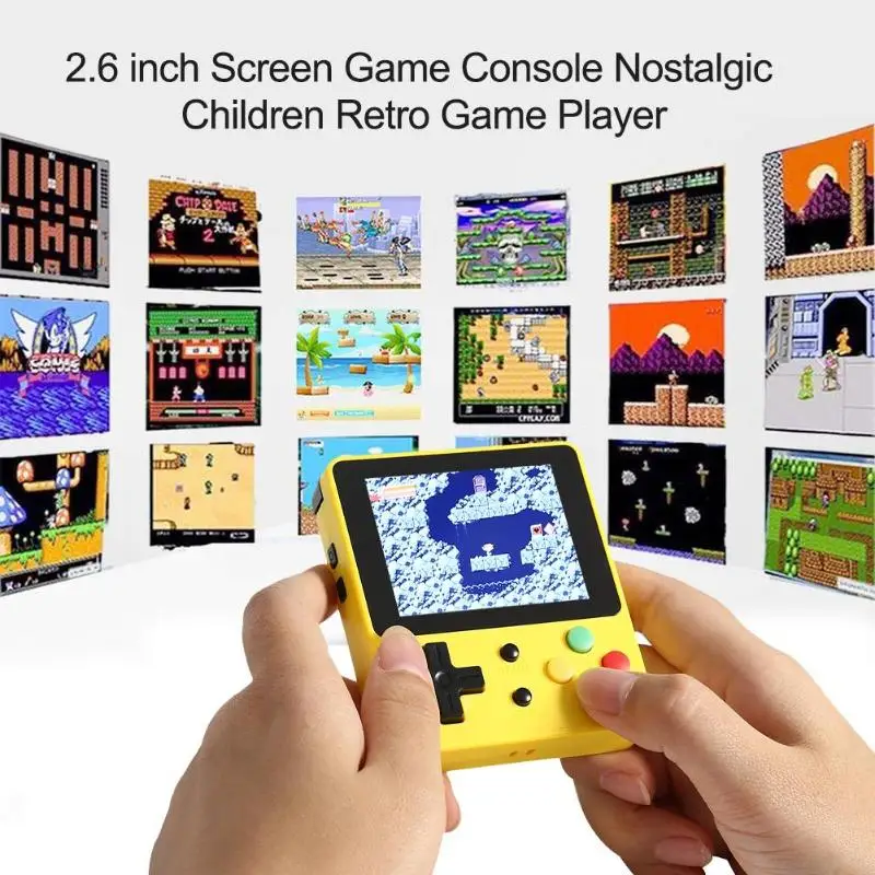 

2.6-Inch Screen Mini-Handheld Games Nostalgia Children Retro Games Mini-Home Video Game Console And 45 Simulator