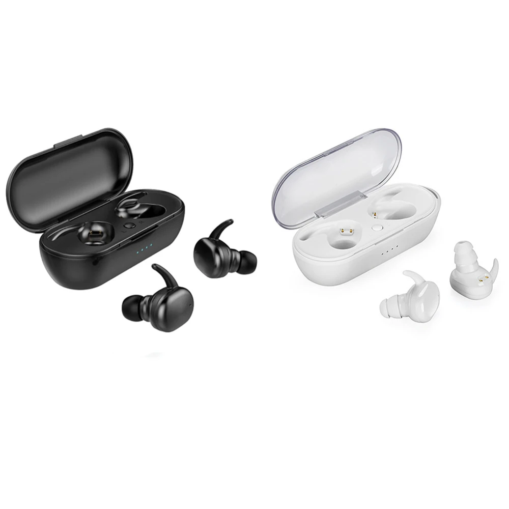 TWS Headphones Bluetooth 5 0 Wireless Earphones Sports Earphone 3D Stereo Sound Earbud with Portable Mic and Charging box