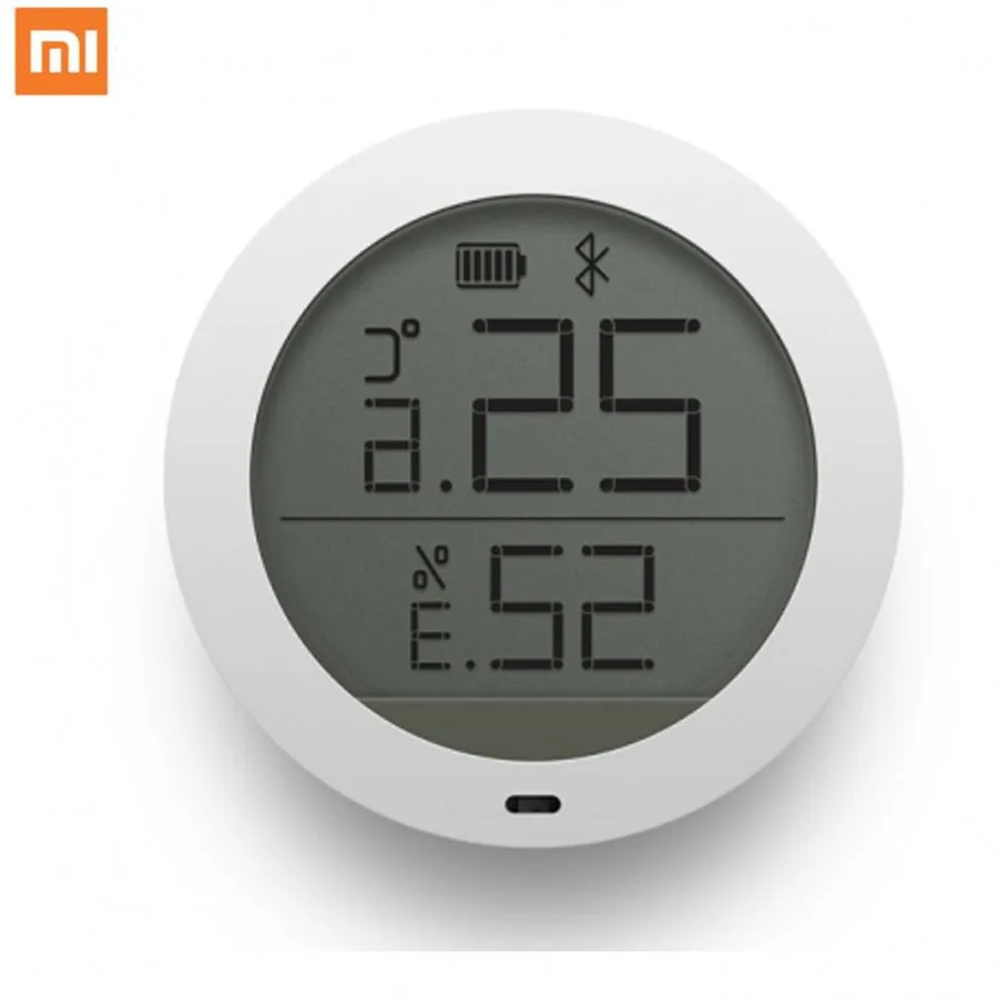 Оригинальный умный Bluetooth датчик температуры и влажности Xiaomi Mijia цифровой