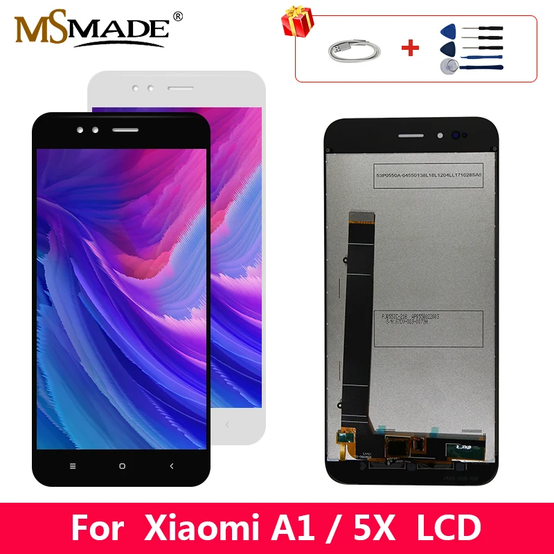 

AAA Quality Original LCD For Xiaomi Mi A1 LCD Digitizer Touch Screen Panel Replacement Spare Parts For Xiaomi Mi 5X LCD 10 Touch