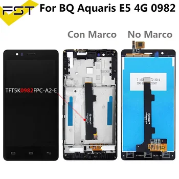 

LCD Pantalla Tactil Con Marco For BQ Aquaris E5 4G 0982 TFT5K0982FPC-A2-E LCD Display With Touch Screen Digitizer+Frame