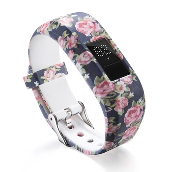 

Soft Silicone Watch Band Strap for garmin VivoFit JR/JR2 Junior Activity Tracker H55F