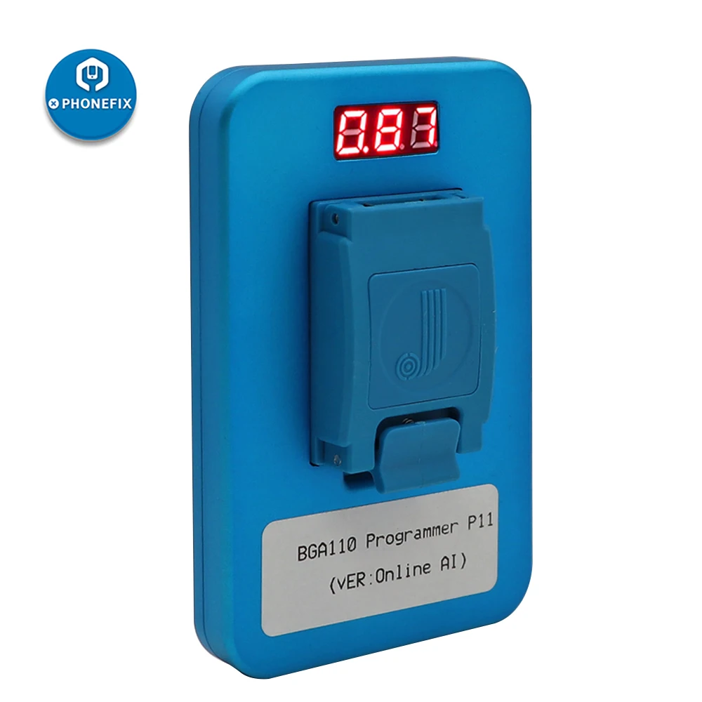  Leading JC P11 BGA110 Programmer for iPhone 8/8P/X/XR/XS/XSMAX NAND Flash for Apple BGA110 NAND SYS