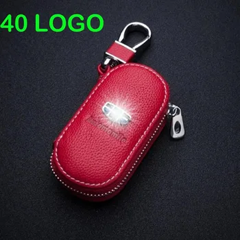 

car key holder for nissan opel toyota volkswagen peugeot honda kia cover leather wall protection case car product accessories Decoration auto covers
