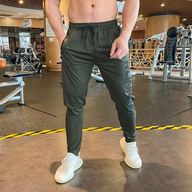 Summer Men Pants Ice Cool Casual 