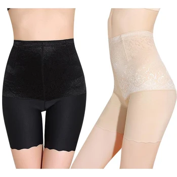 

Women High Quality Short Pants Mid Waist Lace Hot Shorts Elastic Pants Trousers Plus Size 4XL