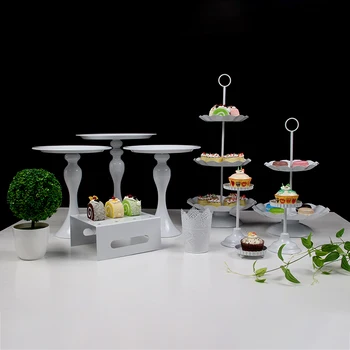 

new tray white cake tools for dessert table party decoration cake stand