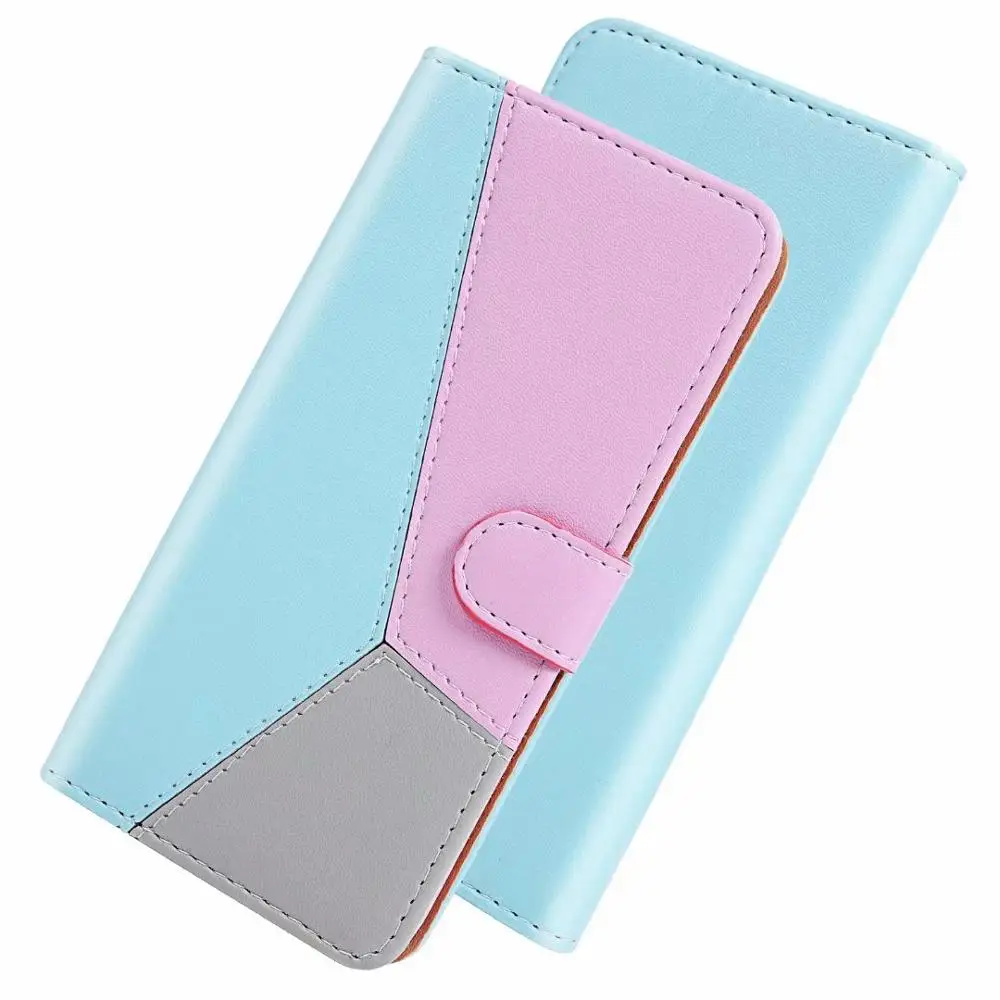 

Tricolor Pu Leather Flip Wallet Protect Magnetic Case Cover For iPhone 11 Pro Max 5S 6 6S 6 Plus 6S 7 8 X XR XS Max
