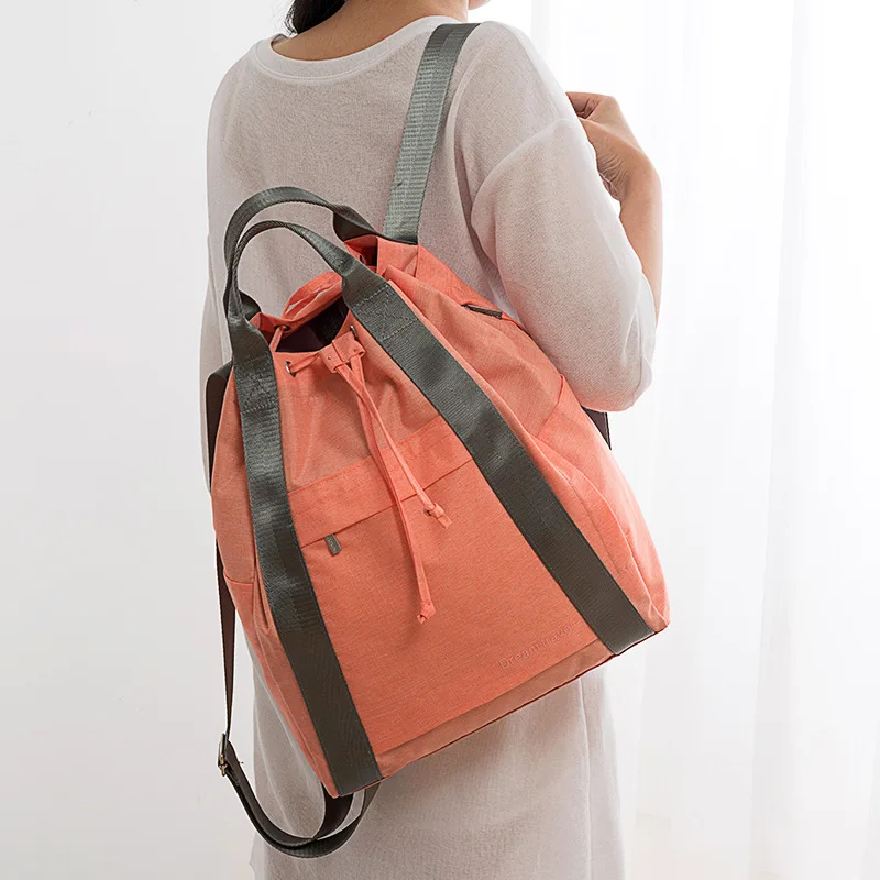 S.IKRR, Женская портативная дорожная сумка, водонепроницаемая нейлоновая дизайнерская большая багажная сумка, органайзер, складной вещевой рюкзак с Кулиской