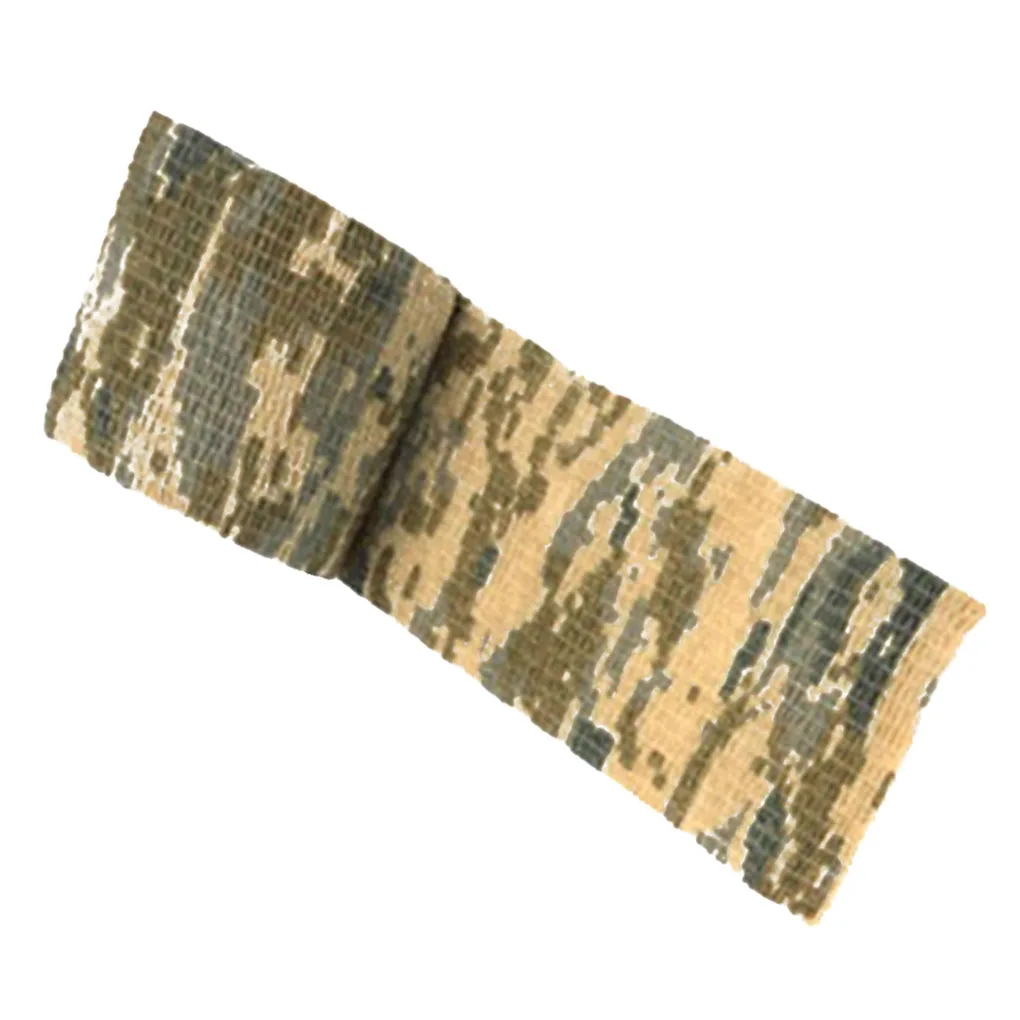 Outdoor Camo Bicycle Sticker Masquerading Camping Camouflage Stealth Duct Tape Adhesive Wrap