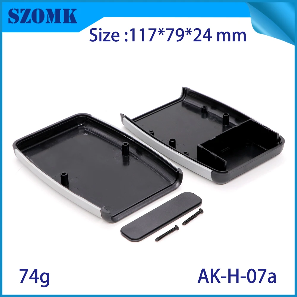 szomk handheld plastic box for electronics instrument housing plastic enclosure for pcb design junction box device project box (8)