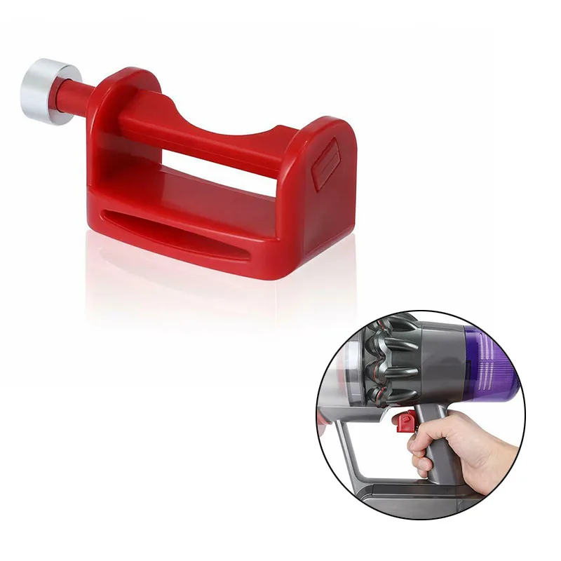 Accesorios de baño para aspiradora, accesorios de bloqueo de botón de encendido, gatillo de bloqueo adecuado para Dyson V11 V10, piezas de repuesto