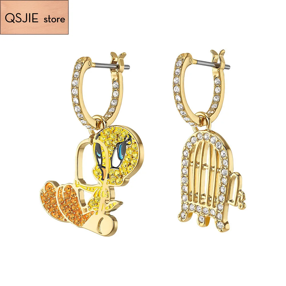 Высокое качество Swa новая желтая утка Асимметричная Золотая леди ушные ногти