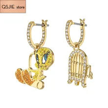 Высокое качество Swa новая желтая утка Асимметричная Золотая леди ушные ногти