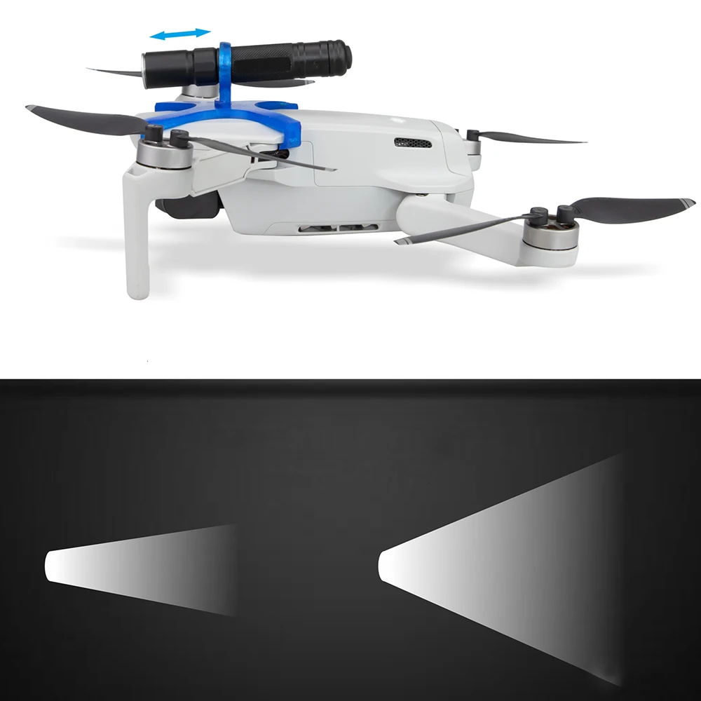 Buy For DJI Mavic MINI Drone Flashlight Night Flight Searchlight Determine Aircraft Position Light Aerial Camera Accessories