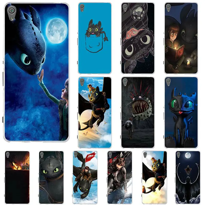 How to Train Your Dragon Silicone Soft TPU Mobile Phone Cases for Sony Xperia Z Z1 Z2 Z3 Z5 M2 M4 XA E5 T3 Compact Coque Bags | Мобильные