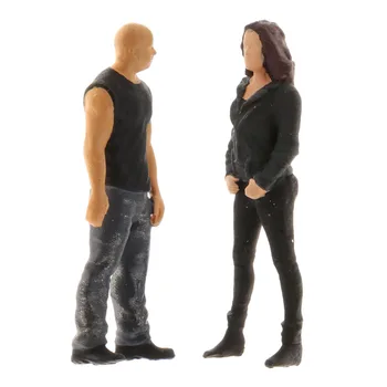 

2Pc Standard 1/64 Racing Car Driver Figure Toys Street Scenes Accessory