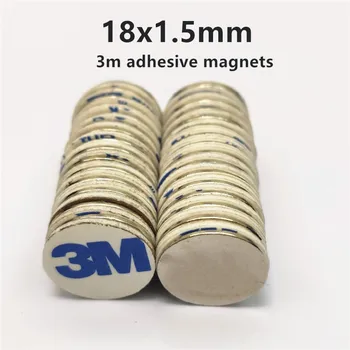 

Disc magnet Belt with 3M self - adhesive N35 NdFeB magnet neodymium magnet 3m adhesive magnets