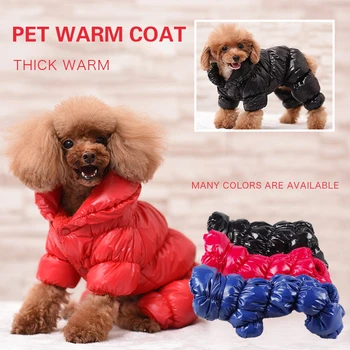 

Pet Dog Clothes Soft Warm Coat Winter Jacket Vest Fashion Pet Cartoon Cute Cloth Windproof Parkas for Dogs Pet Clothing Supplies